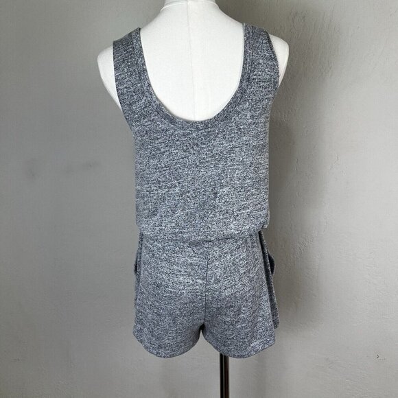 Artizia Wilfred Free Izabel Romper Gray Tie‎ Waist Sleeveless Kni Size XXS - Picture 6 of 12